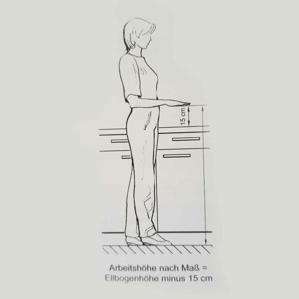 Arbeitshöhe Küche